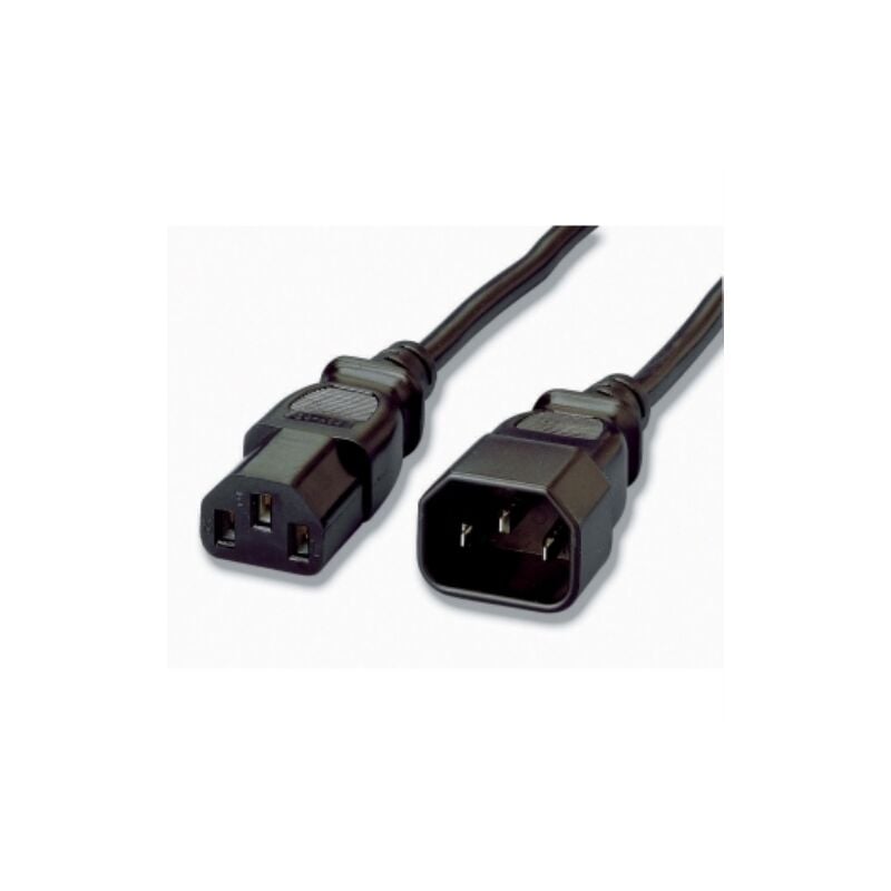 foto del prodotto equip cavo di alimentazione iec c14 maschio c13 femmina 1,8m