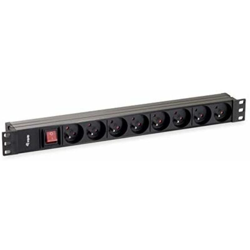 foto del prodotto equip presa di corrente a 8 vie cee7 5, 1,8 m 