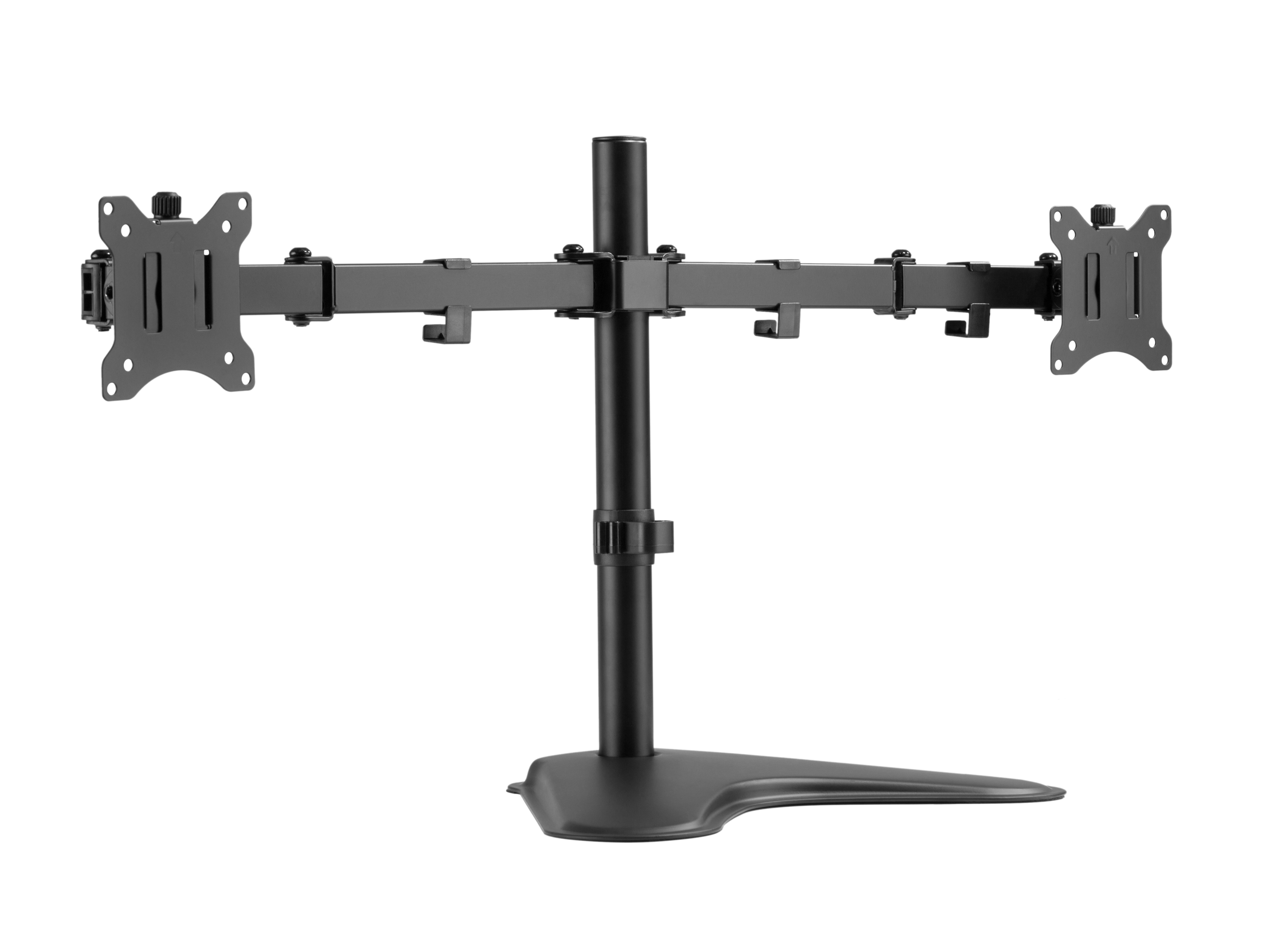 foto del prodotto equip supporto da tavolo economico per doppio monitor da 17 a 32 