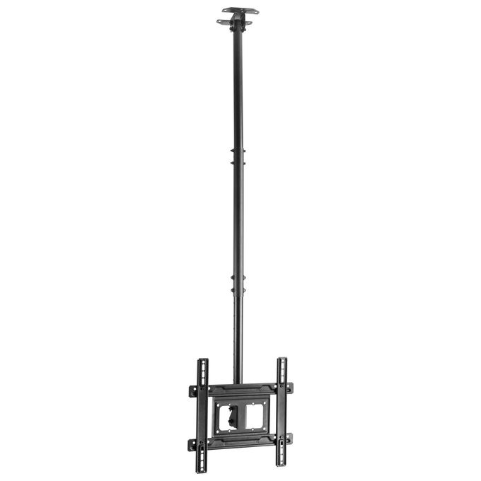 foto del prodotto equip supporto per lcd tv da soffitto a pavimento 37 70 equip nero ean 4015867204979
