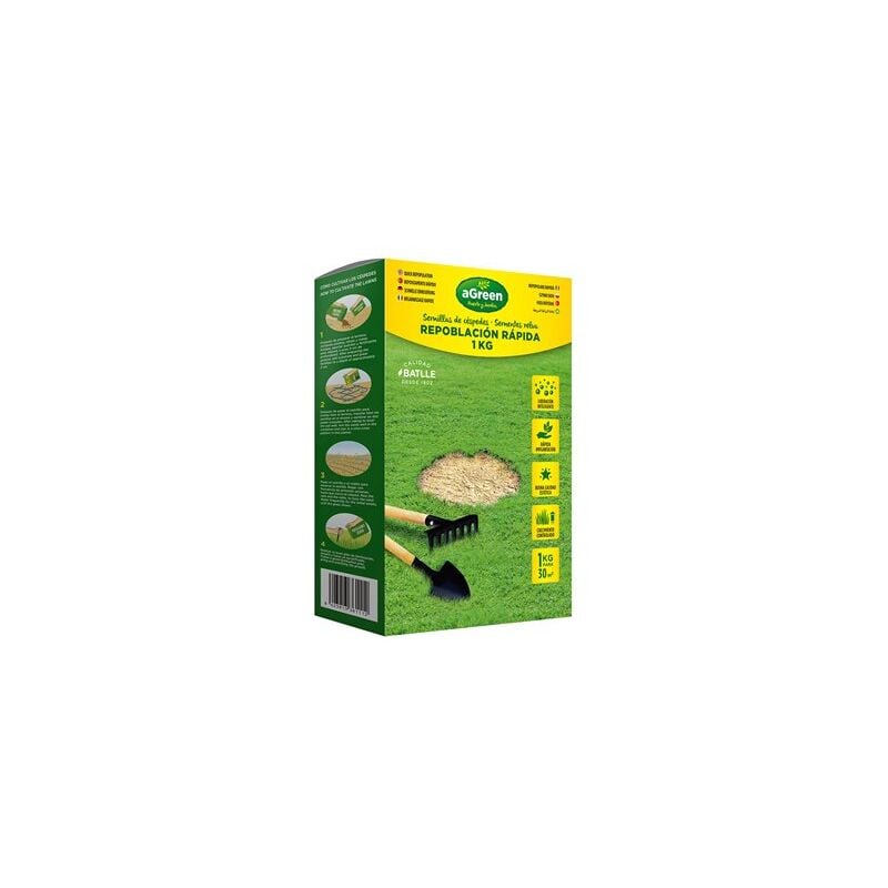 foto del prodotto erba a ripopolamento rapido 1kg agreen