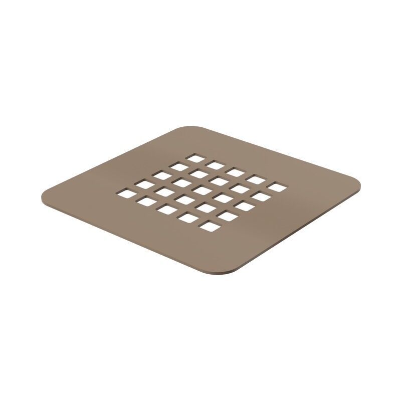 foto del prodotto ercos griglia copripiletta colore sabbia opaco per piatti doccia serie stone stone bpgrisston sabbia opaco