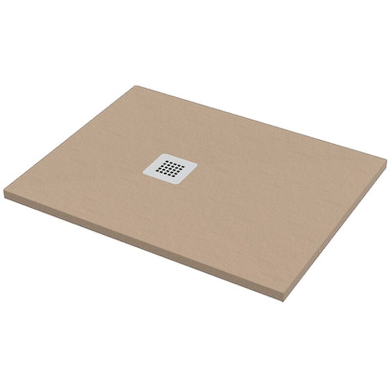 foto del prodotto ercos piatto doccia rettangolare 70x100 sabbia effetto pietra codice prod bpmarsston7010