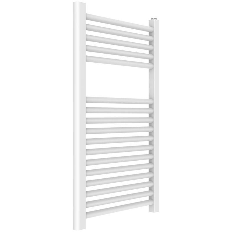 foto del prodotto ercos scaldasalviette idraulico termoarredo 770 x 500 mm colore bianco tekno astekf901005000770 l500 h 770 z 450