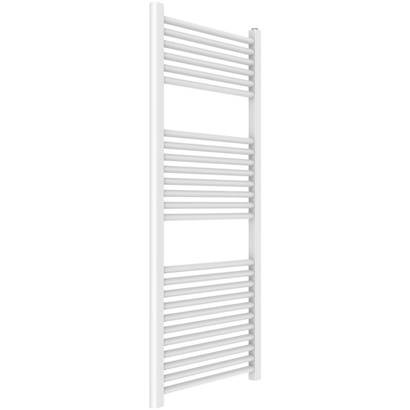 foto del prodotto ercos scaldasalviette termoarredo idraulico 120 x 50 cm colore bianco tekno astekf901005001200 l500 h1200 z450