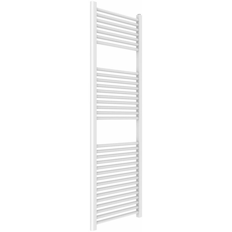 foto del prodotto ercos scaldasalviette termoarredo idraulico 150 x50 cm colore bianco tekno astekf901005001500 l500 h 1500 z450