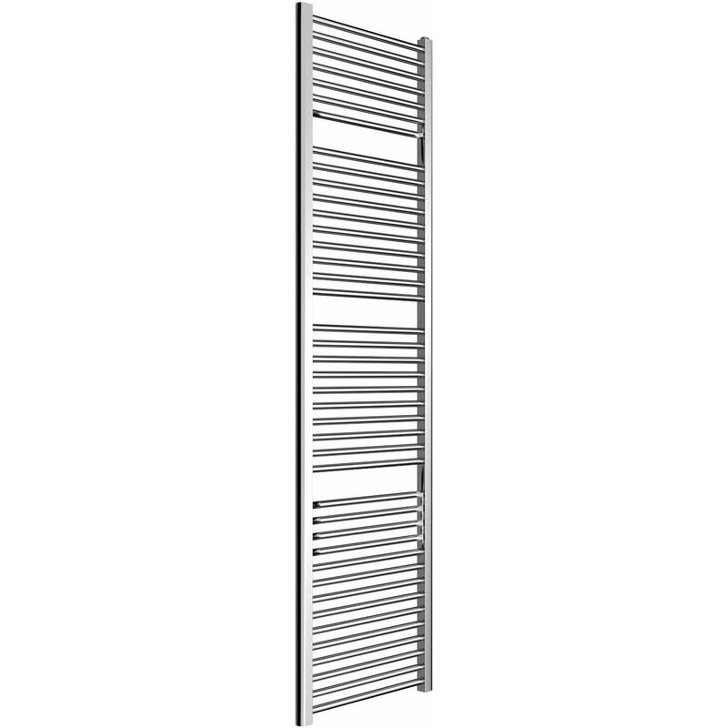 foto del prodotto ercos termoarredo scaldasalviette idraulico 180 x 50 cm colore cromo tekno astcrf930005001800 l500 h1800 z450