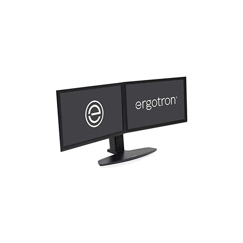 foto del prodotto ergotron - neo flex dual supporto per monitor 62,2 cm (24,5') nero desktop