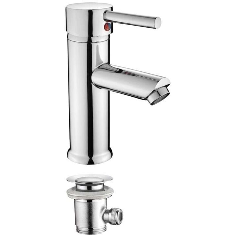 foto del prodotto erica d.40 miscelatore lavabo cromo