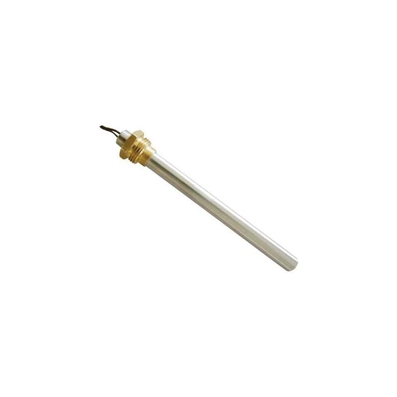 foto del prodotto ericambi ricambi pellet candeletta resistenza accensione per stufa a pellet raccordo filettato 3 8 gas diametro 12,5mm 330w lunghezza totale 163mm