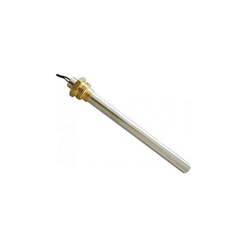 foto del prodotto ericambi ricambi pellet candeletta resistenza accensione per stufa a pellet raccordo filettato 3 8 gas diametro 9,9mm 270w lunghezza totale 140mm