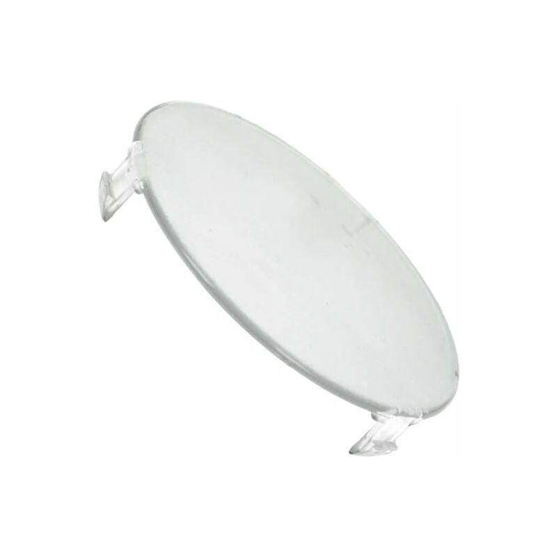 foto del prodotto ericambi whirlpool candy, elica, plafoniera copri lampada diffusore luce rotonda per cappa, diametro 7,58 cm, in plastica rinforzata, made in italy