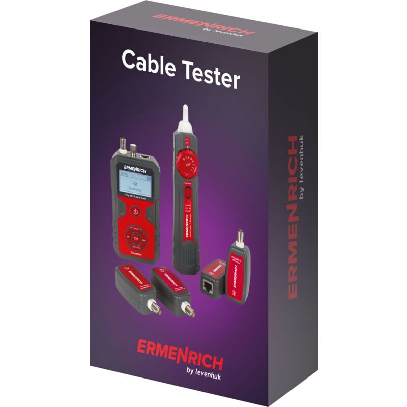 foto del prodotto ermenrich tester per cavi ping sm110