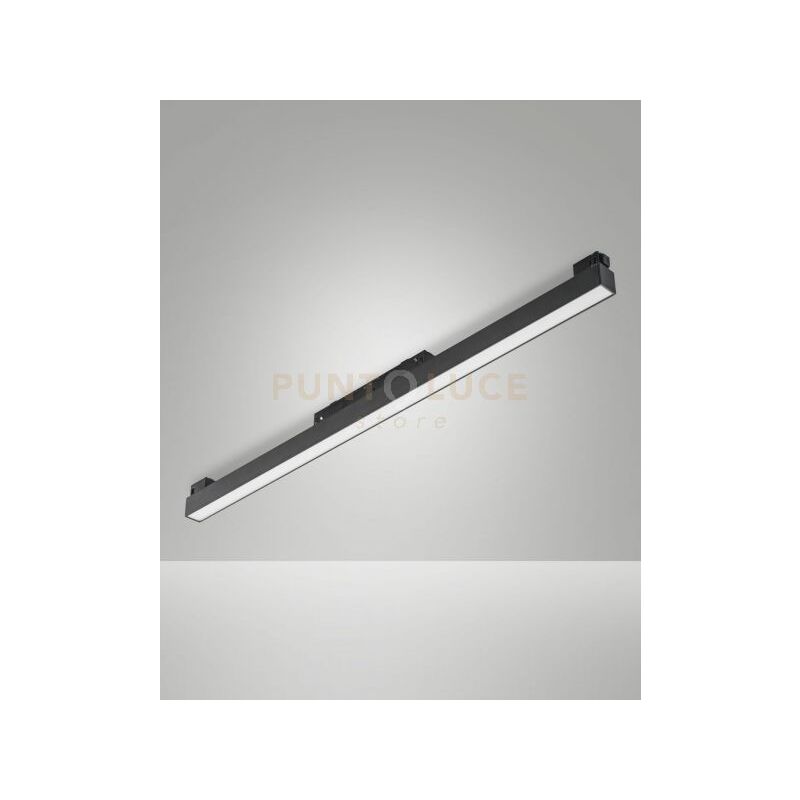 foto del prodotto ermes modulo opal nero per sistema binario 2700k 20w 2236lm l.60,5cm on off