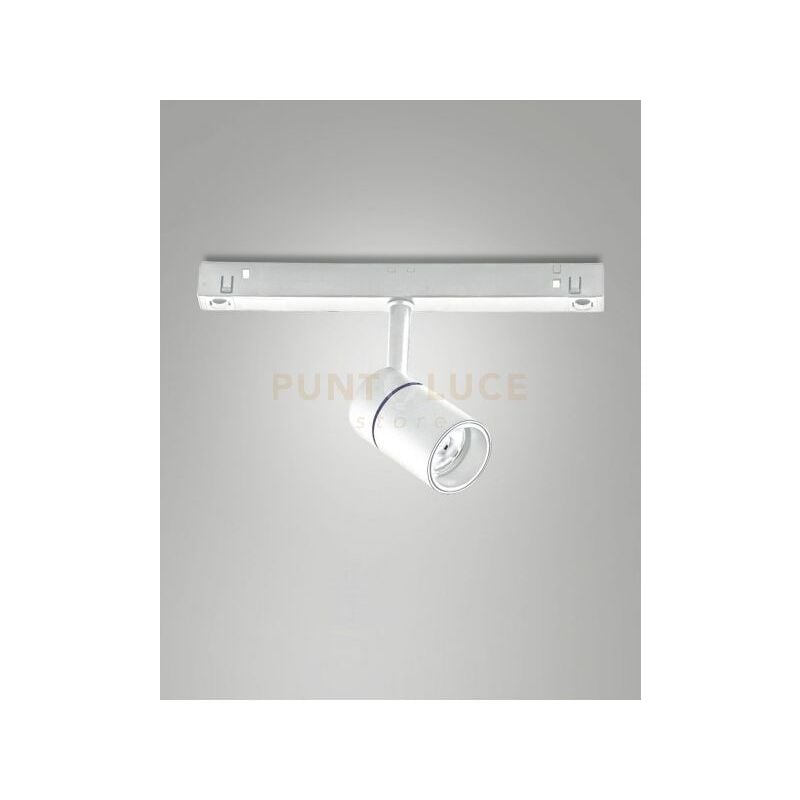foto del prodotto ermes spot 2700k 500lm 6w 48v per sistema binario bianco 34 on off