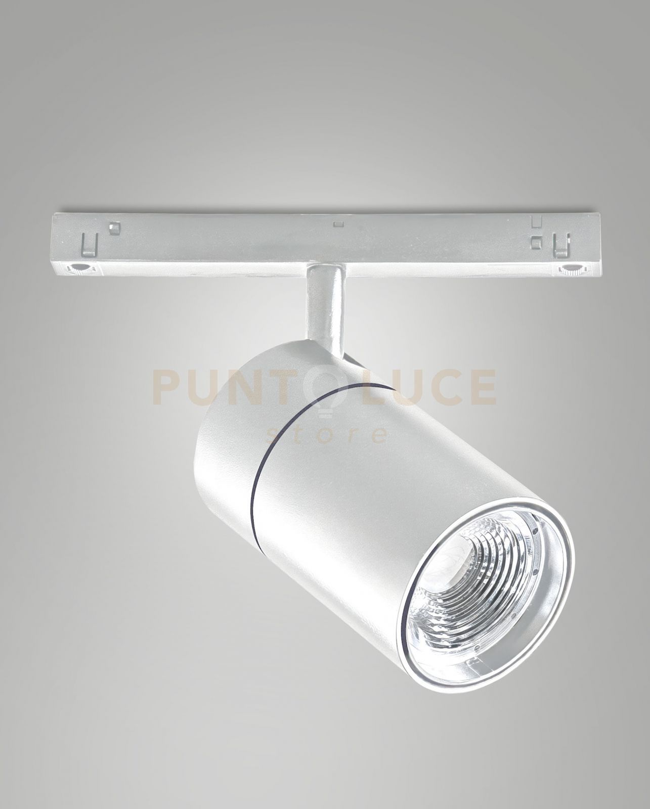 foto del prodotto ermes spot 48v bianco 2700k 2700lm 27w 16 dimmerabile dali per sistema binario