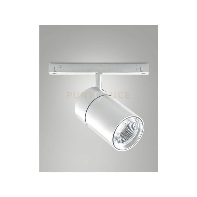 foto del prodotto ermes spot 48v bianco 2700k 2700lm 27w 16 on off per sistema binario
