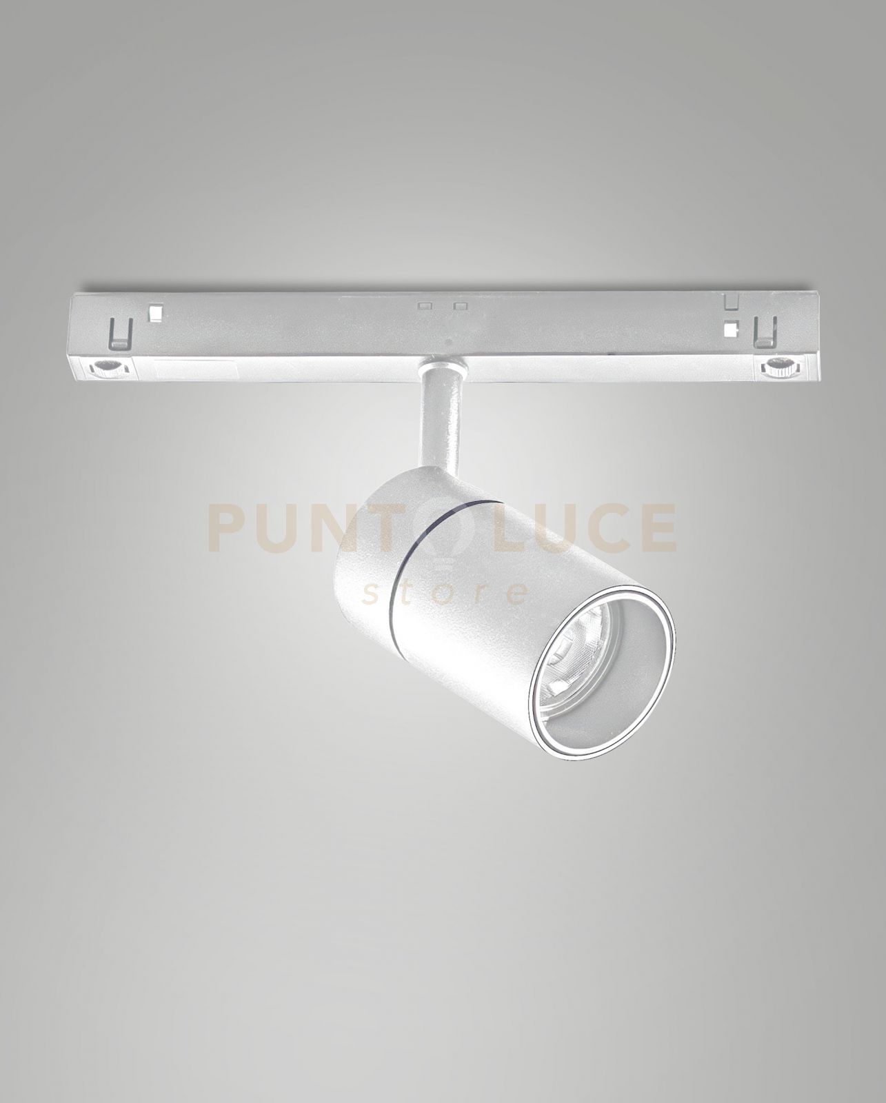 foto del prodotto ermes spot 48v bianco 2700k 770lm 10w 14 dimmerabile dali per sistema binario