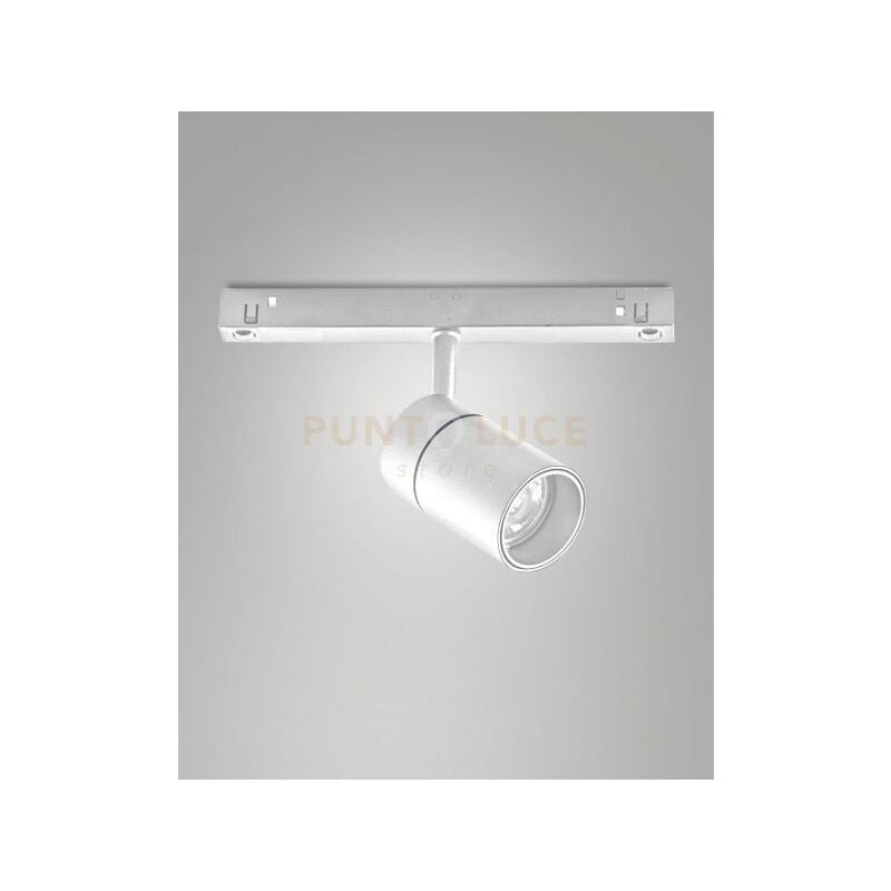 foto del prodotto ermes spot 48v bianco 3000k 815lm 10w per sistema binario 14 on off
