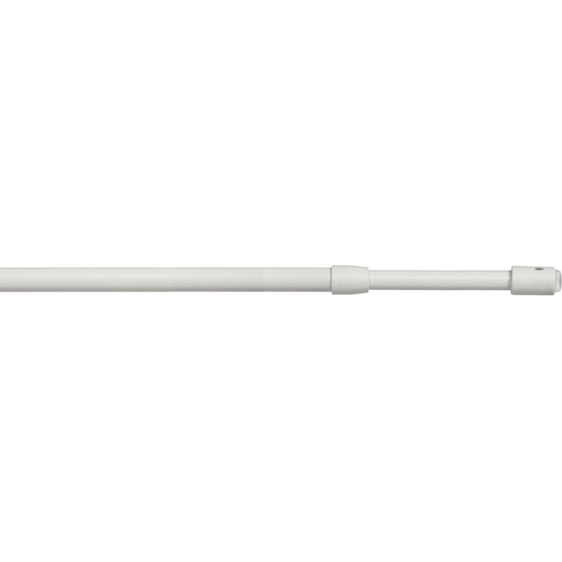 foto del prodotto errebi astina per tendine tonda colore bianco regolabile estensibile da 50 a 70 cm