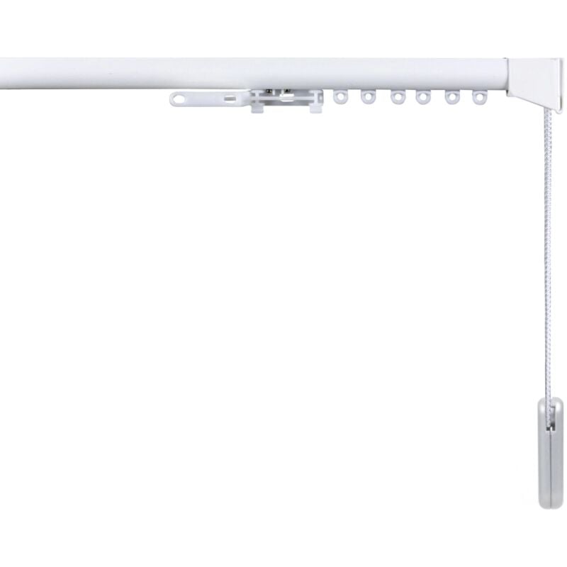 foto del prodotto errebi binario a corda bianco da 240 cm per tende arricciate