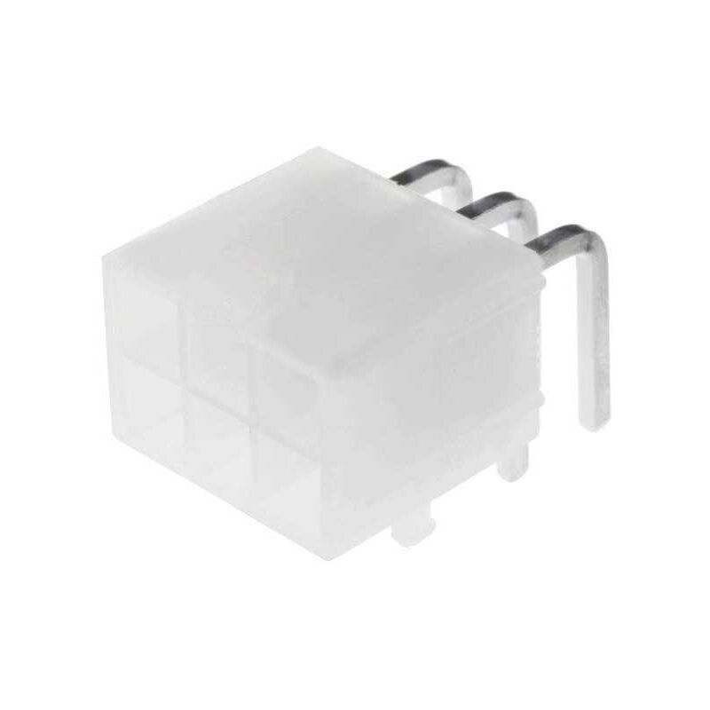 foto del prodotto errebi group connettore mini fit maschio 6 vie pcb 90 