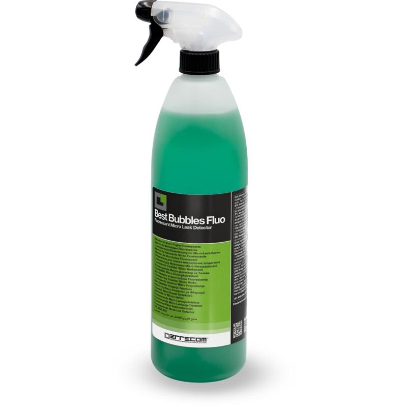 foto del prodotto errecom best bubbles fluo, cercafughe fluorescente per perdite di gas refrigerante
