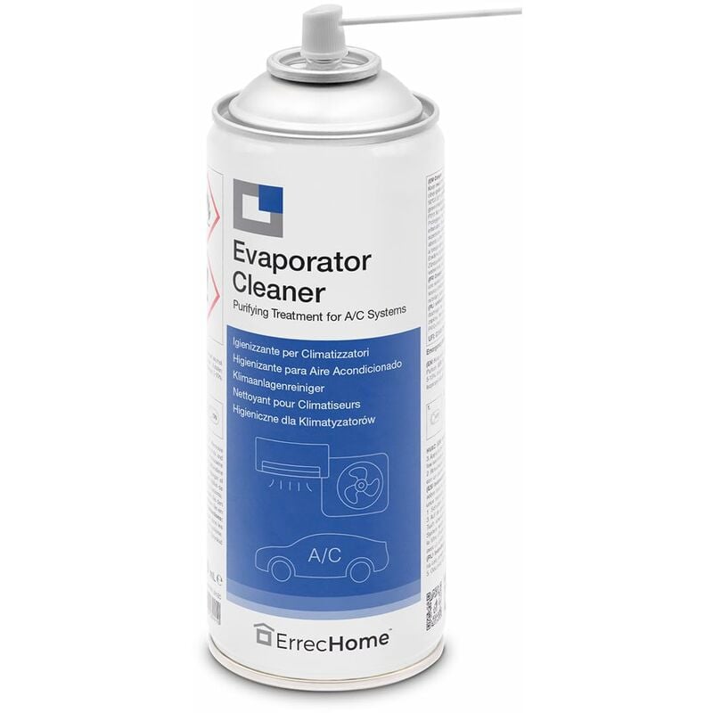 foto del prodotto errecom errechome evaporator cleaner, pulitore per climatizzatore, 400 ml, il pacchetto pu variare