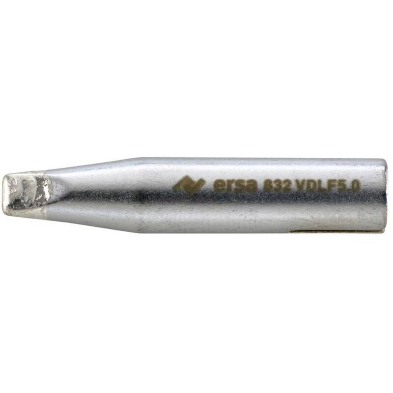 foto del prodotto ersa 0832vdlf punta di saldatura forma a scalpello, dritta dimensione punta 5 mm contenuto 1 pz.