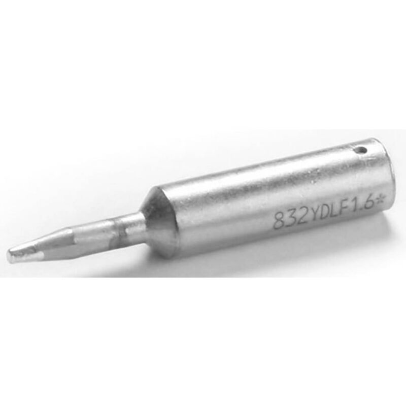 foto del prodotto ersa 0832ydlf punta di saldatura forma a scalpello, dritta dimensione punta 1.60 mm contenuto 1 pz.
