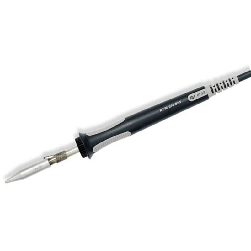 foto del prodotto ersa 0890cdj saldatore 24 v 80 w forma a scalpello 450 c max 