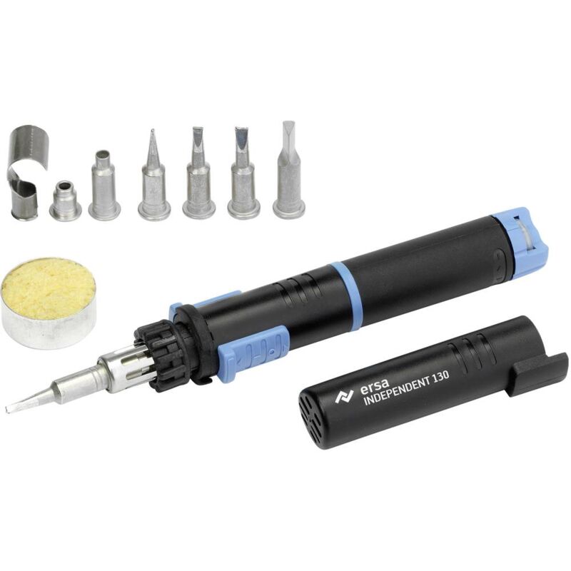 foto del prodotto ersa independent 130 profi set kit saldatore a gas 580 c 120 min incl. punta di saldatura, incl. accenditore piezo 1