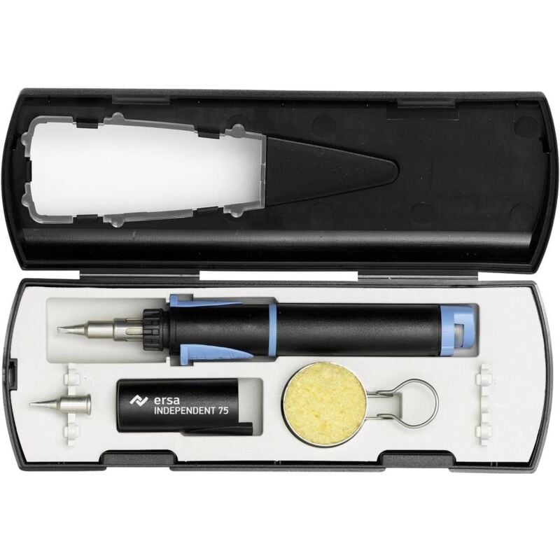 foto del prodotto ersa independent 75 basic kit saldatore a gas 580 c 90 min incl. accenditore piezo 1 pz.