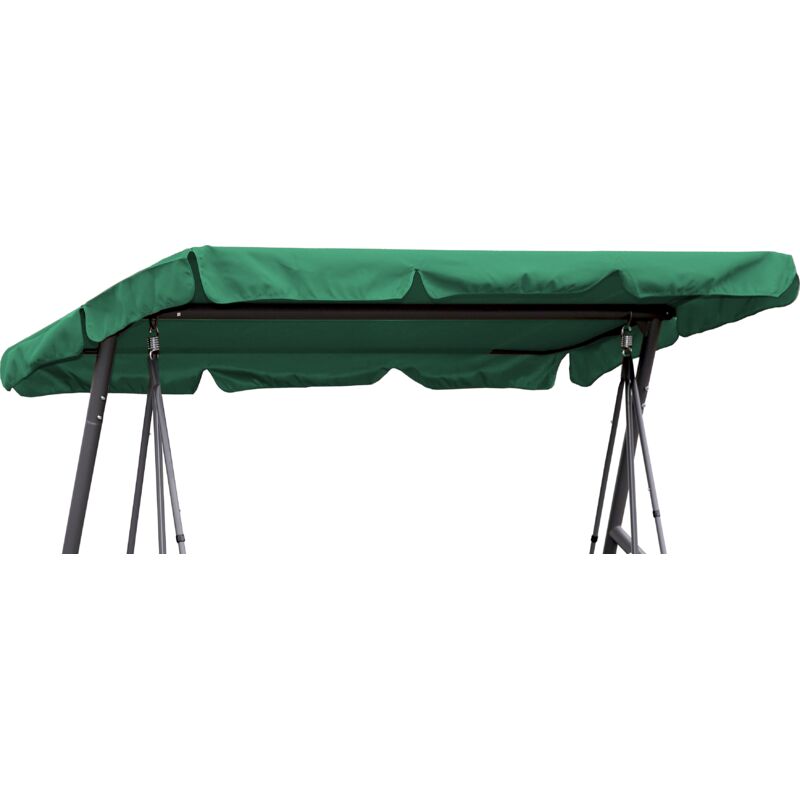 foto del prodotto ersatzdach gartenschaukel universal 145x210 cm hollywoodschaukel 3 sitzer gr n uv 50 ersatz bezug sonnendach schaukel dach