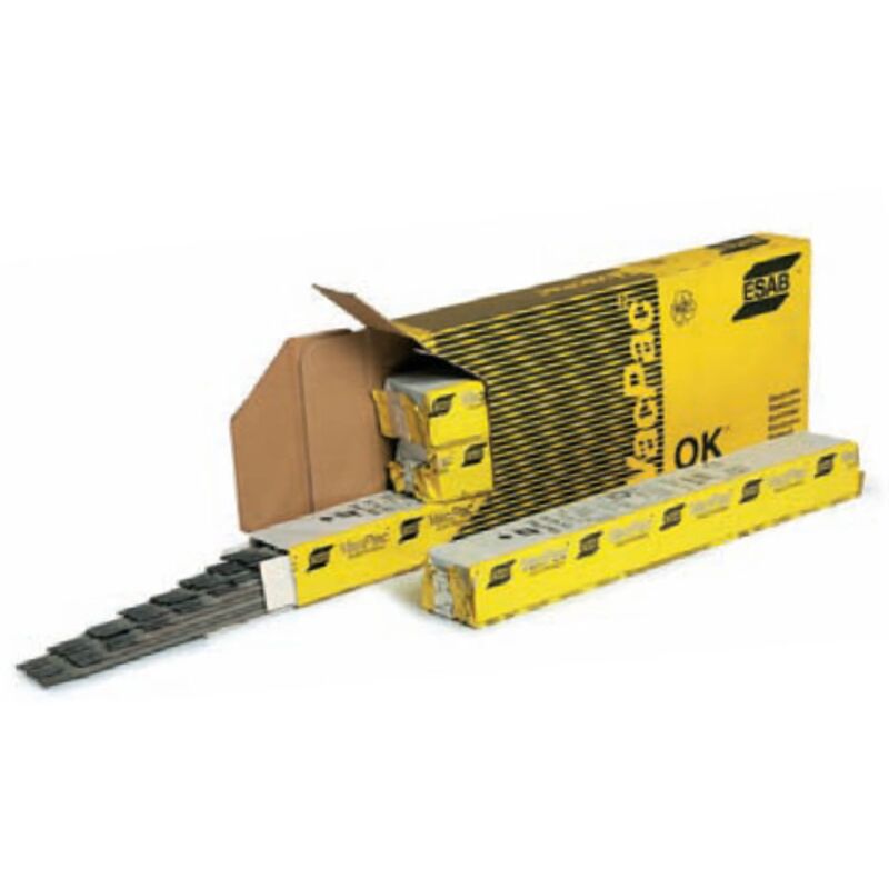 foto del prodotto esab elettrodi rutilici grigi ok 43,33 2,5x300 240 pezzi 4,2 kg elettrodo grigio
