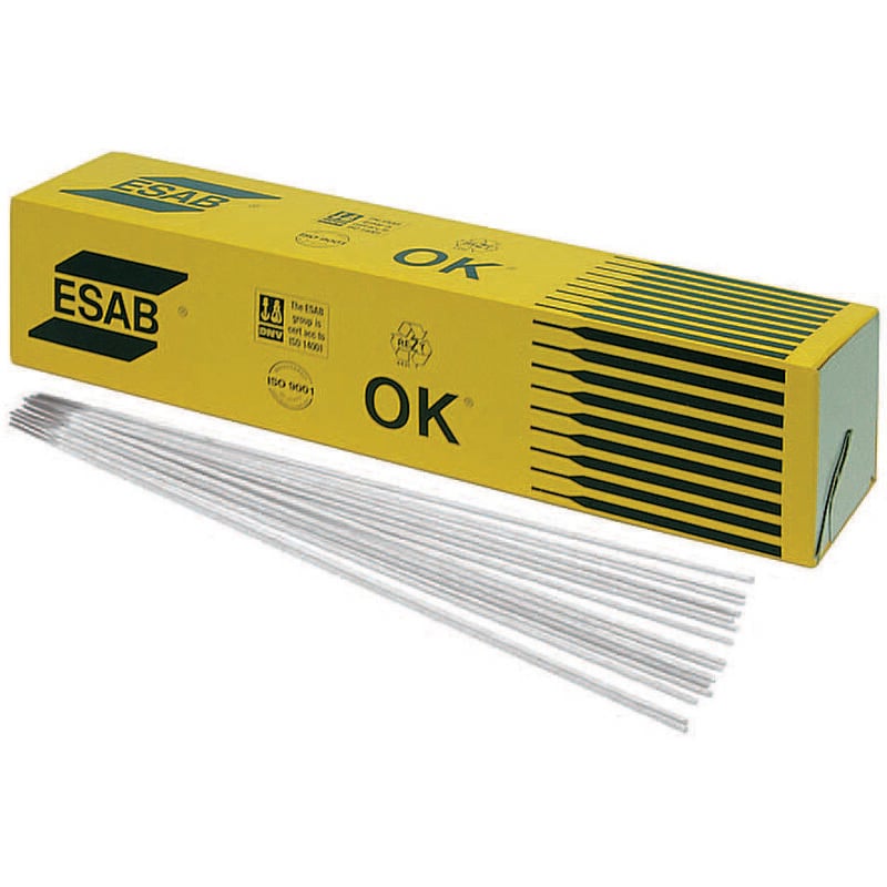 foto del prodotto esab elettrodi rutilici per ferro mm.2,5x300 ok 45.40 punta rossa conf.3x230
