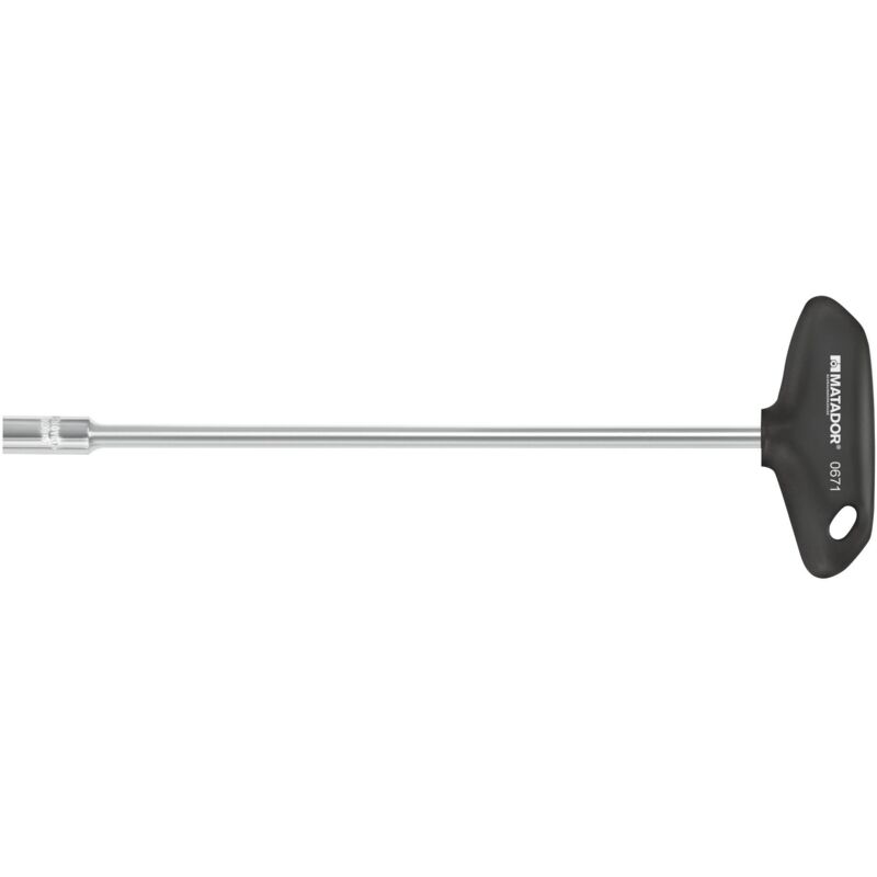 foto del prodotto esagonale chiave a bussola esagonale con t manico, 7 x 230 mm, 0671 0070 matador