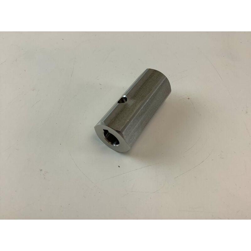 foto del prodotto esagono maschio acciaio inox originale per motore ruota ambrogio l200 viper