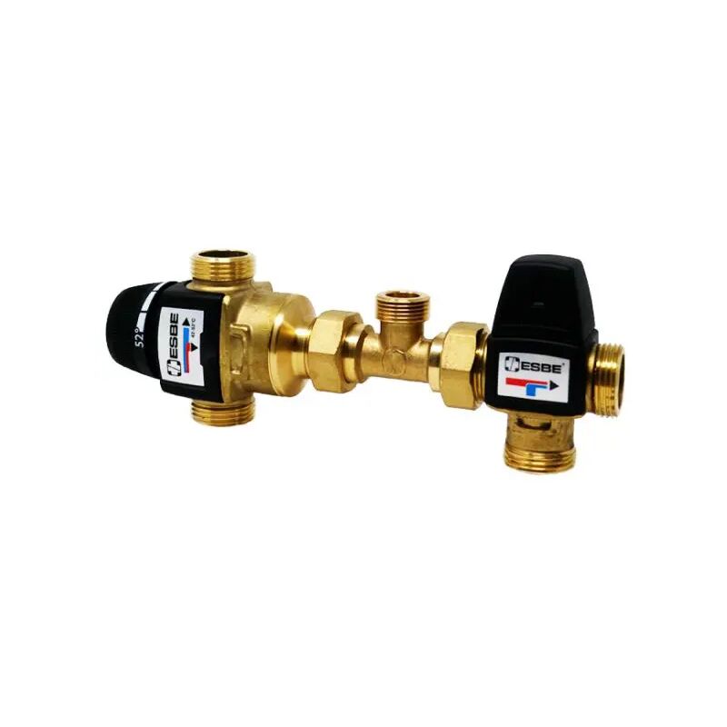 foto del prodotto esbe kit per integrazione solare termico a taratura variabile serie vmd322 3 4 taratura dev. regolabile da 42 a 52 c