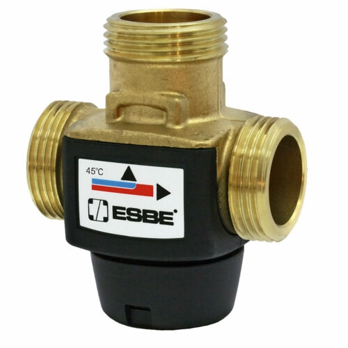 foto del prodotto esbe valvola deviatrice termostatica a tre vie taratura fissa serie vtd322 1 45 c