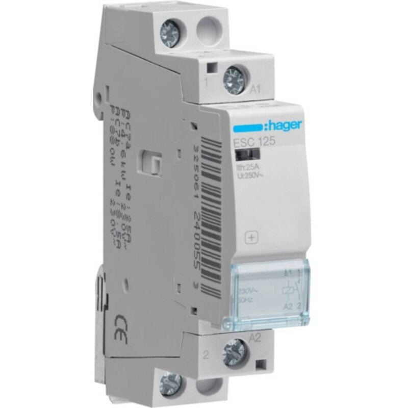 foto del prodotto esc125 contattore d installazione 1 na 1 pz. hager