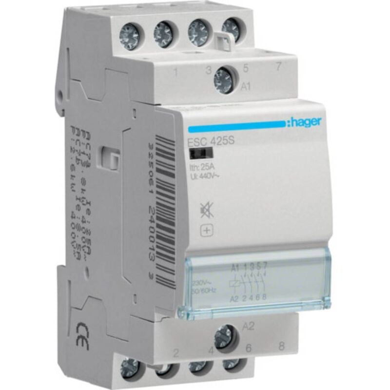 foto del prodotto esc425s contattore d installazione 4 na 400 v 1 pz. hager