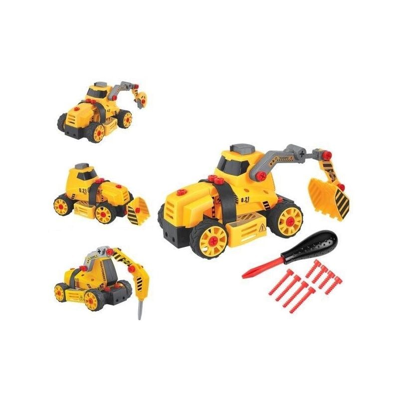 foto del prodotto escavatore per bambini 4 in 1