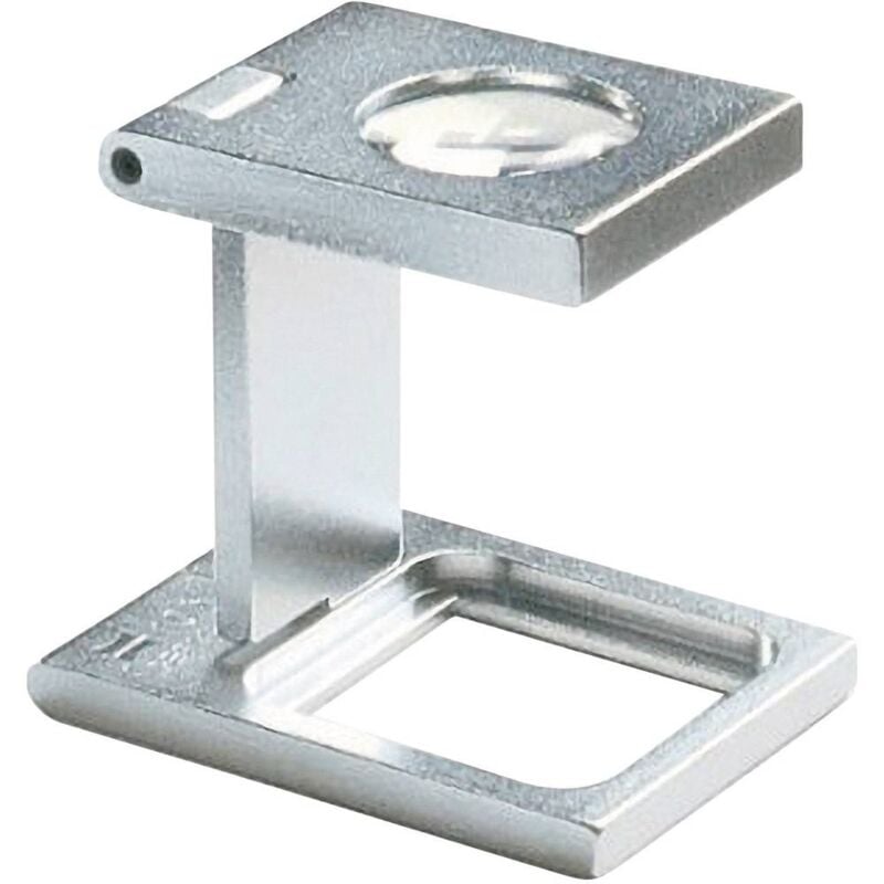 foto del prodotto eschenbach 1255 contafili ingrandimenti 10 x lente 14.6 mm argento