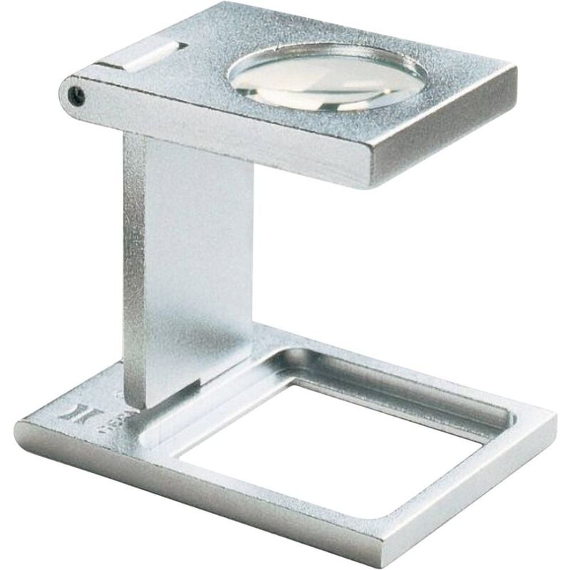 foto del prodotto eschenbach 1258 contafili ingrandimenti 6 x lente 22.6 mm argento
