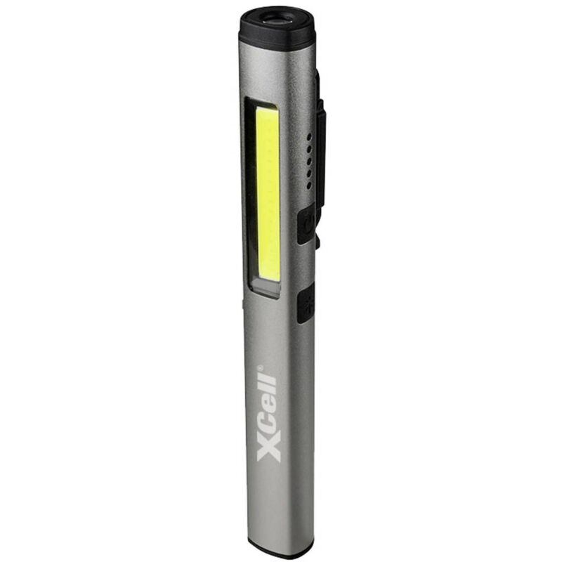 foto del prodotto esen179 lampada a forma di penna penlight batteria ricaricabile agli ioni di litio 165 mm xcell
