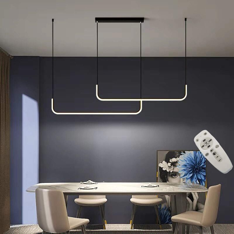 foto del prodotto esip lampadario led,plafoniera a led,42w dimmerabili lampadari moderni,lampada a sospensione led lampada da soffitto,plafoniera in alluminio