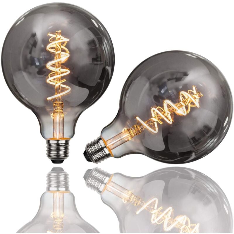 foto del prodotto esip lampadina led,2 pezzi lampadina vintage edison e27 g125 4w edison lampadina,luce filamento lampadina luce retr lampadine lampadine decorativo