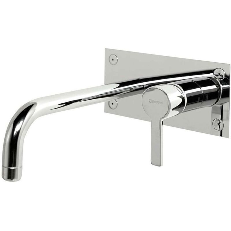 foto del prodotto espada miscelatore da incasso per lavabo con corpo, cromo es08 sapho