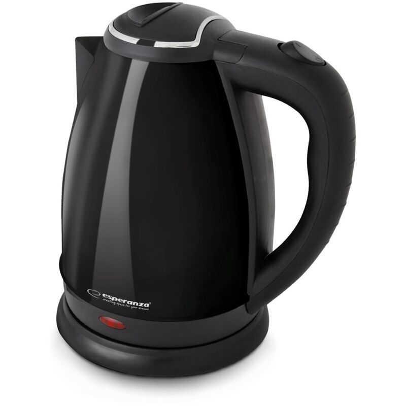 foto del prodotto esperanza bollitore ekk113k nero in acciaio inox plastica 1800 w 1,8 l 5901299966419